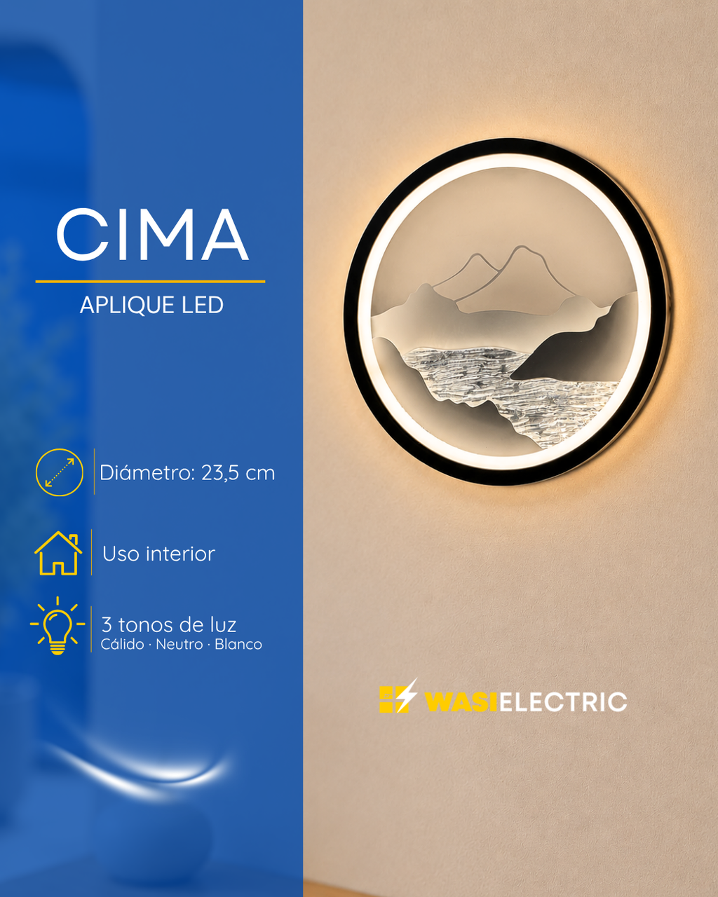 Aplique led CIMA