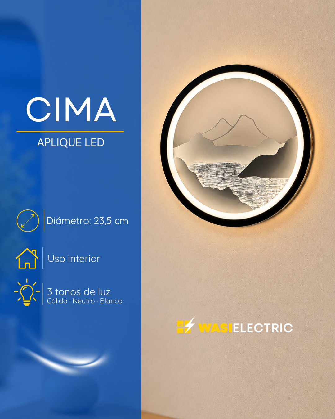 Aplique led CIMA